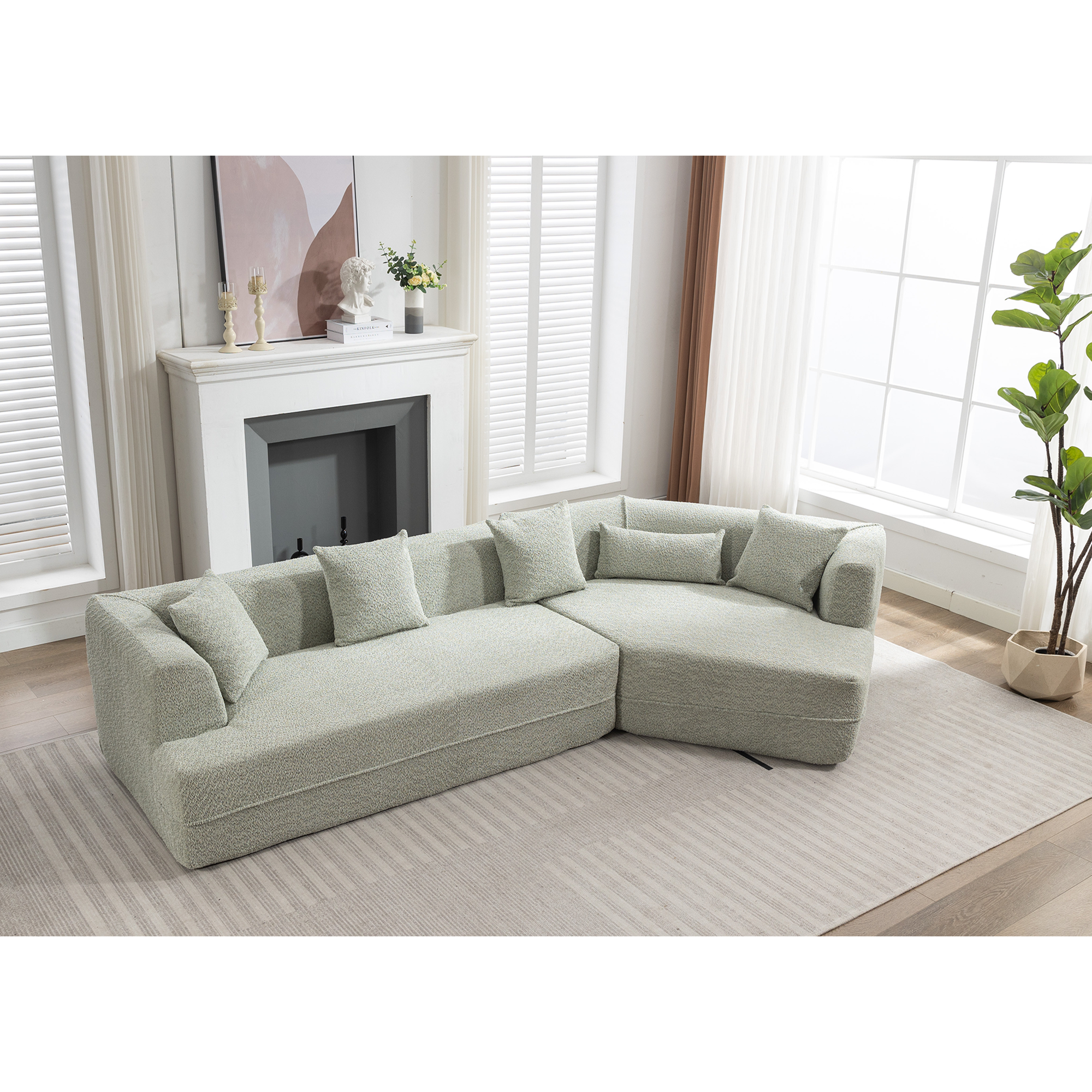 Modular Sofa , Modern Minimalist Style