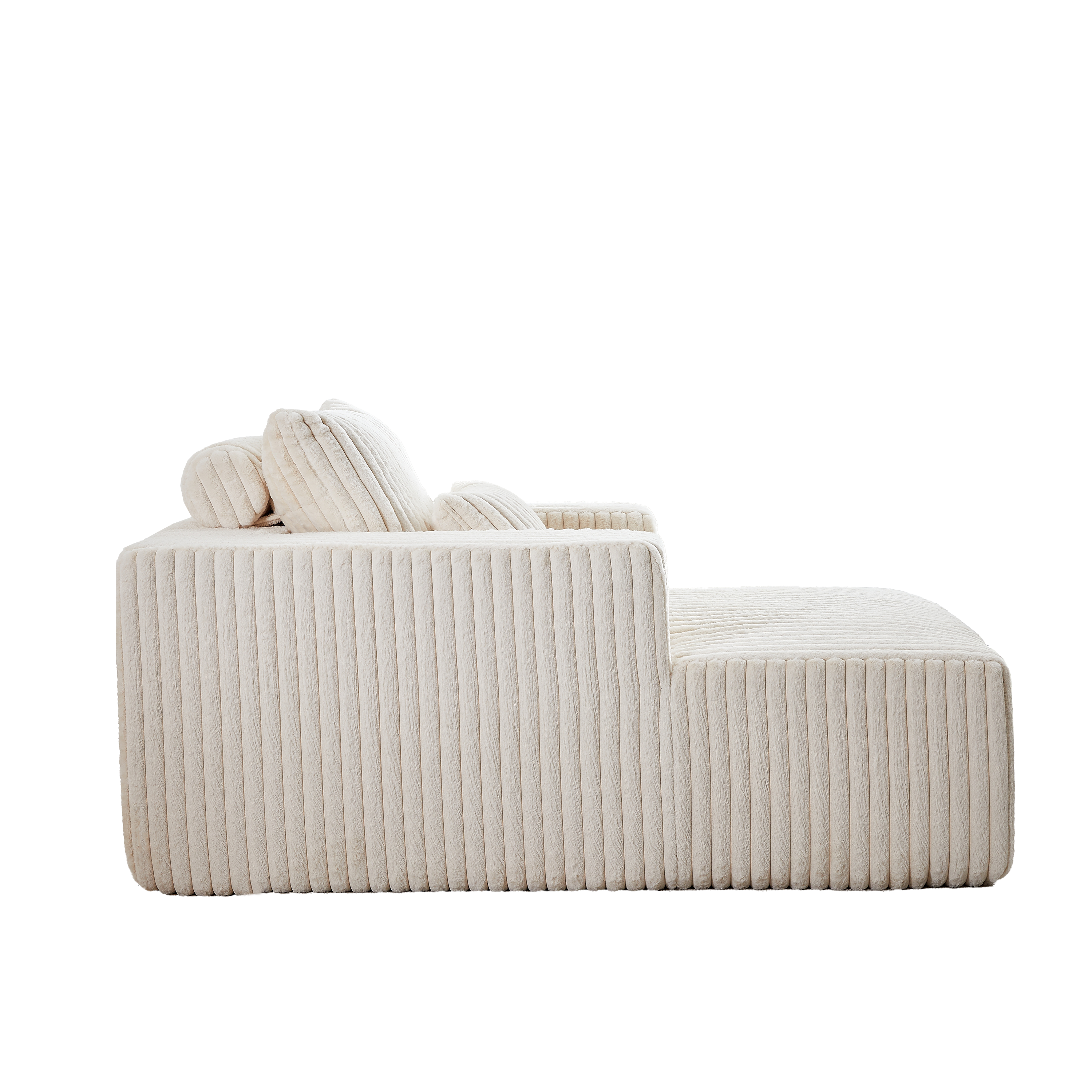 Inch Corduroy Sponge Sofa Lounge Chair