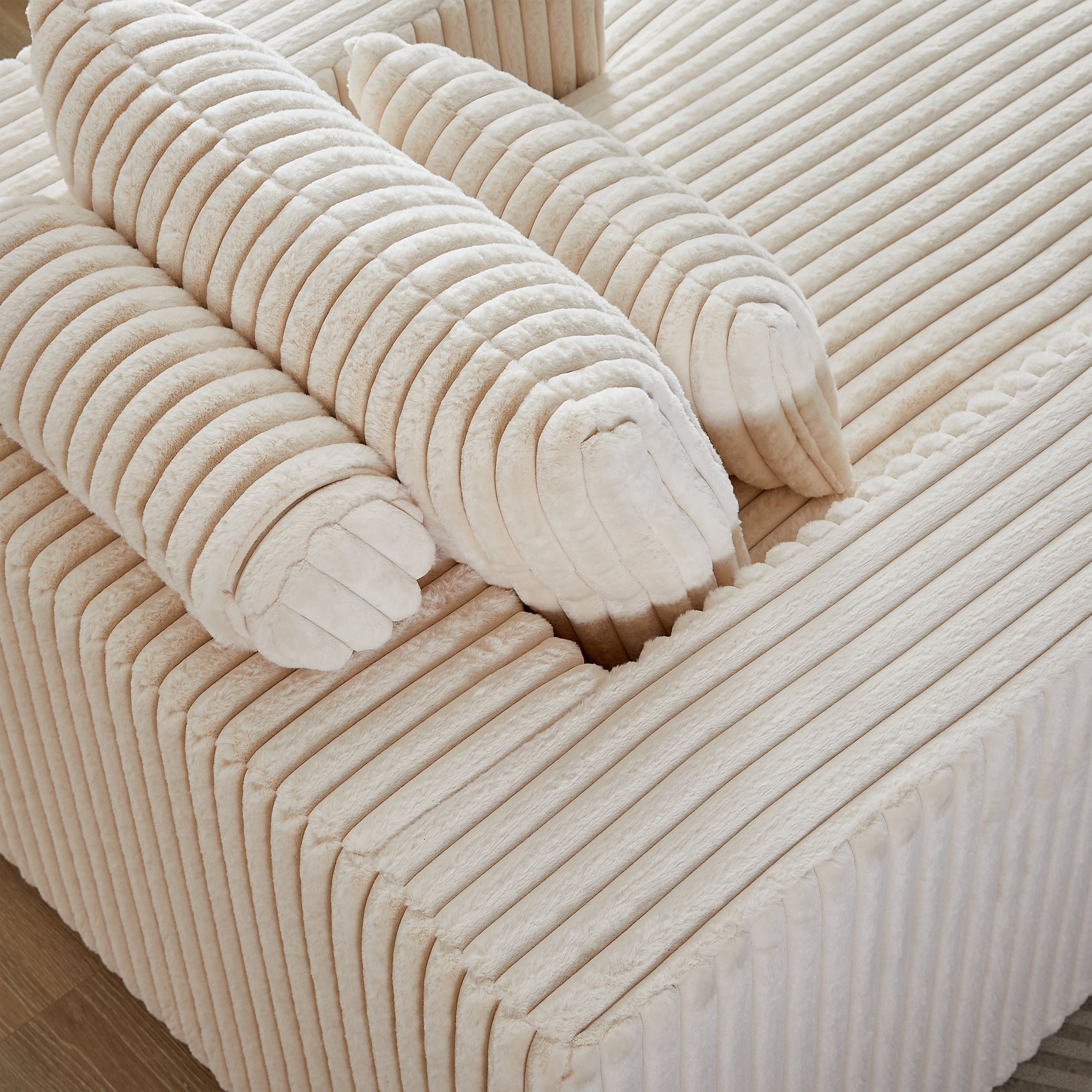 Inch Corduroy Sponge Sofa Lounge Chair