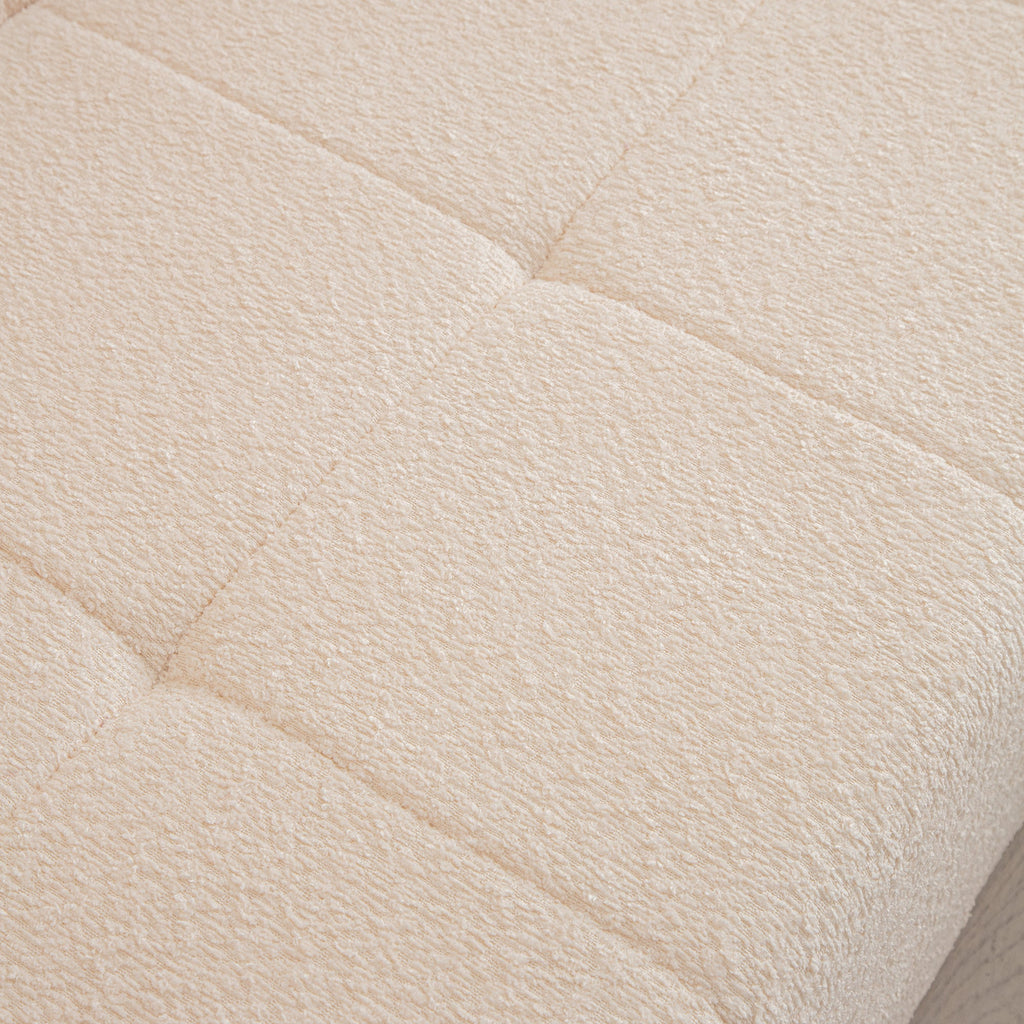 Modular L-Shaped Sectional Floor Couch