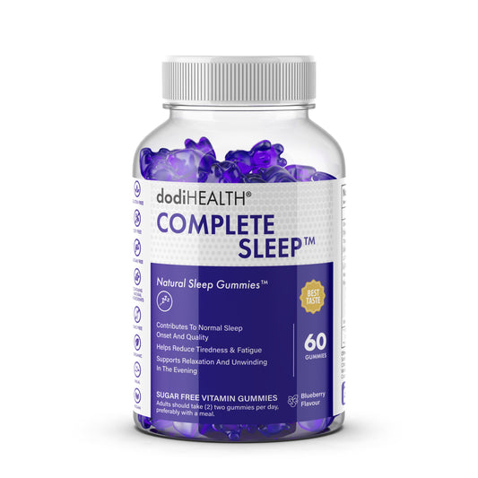 Complete Sleep Gummies with Magnesium & Valerian Root - Sugar-Free UK-0
