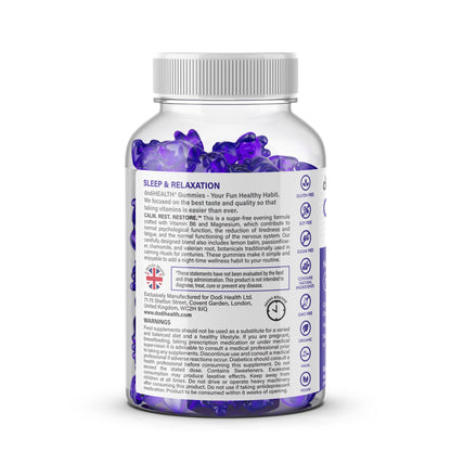 Complete Sleep Gummies with Magnesium & Valerian Root - Sugar-Free UK-3