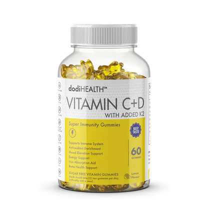 Immunity Gummies with Vitamin C, D3 & K2 - Sugar-Free UK-0