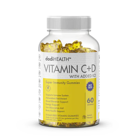 Immunity Gummies with Vitamin C, D3 & K2 - Sugar-Free UK-0