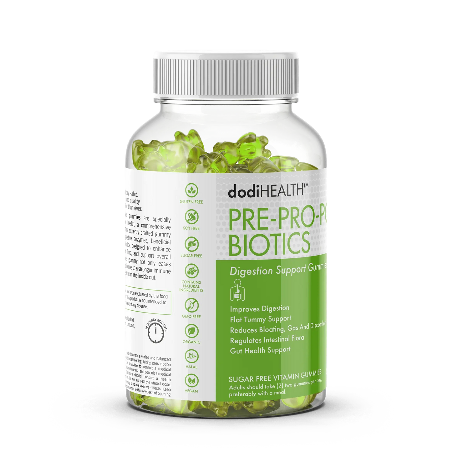 Pre Pro Post Biotic Gummies - 90 Billion CFU Gut Health UK-3
