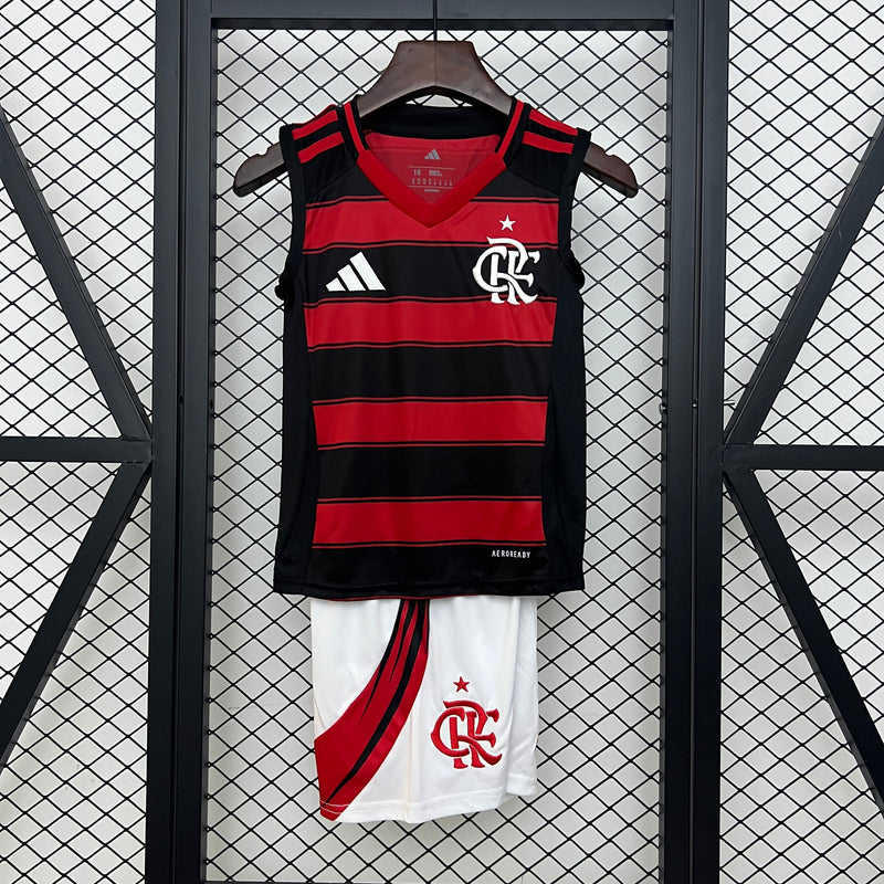 FLAMENGO I 25/26 CONJUNTO INFANTIL (MANGA CORTA)