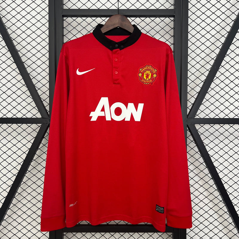 MANCHESTER UNITED I 13/14 HOMBRE (RETRO) MANGA LARGA