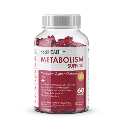 Metabolism Support Gummies with Strong B-Vitamins - Sugar-Free Energy UK-0