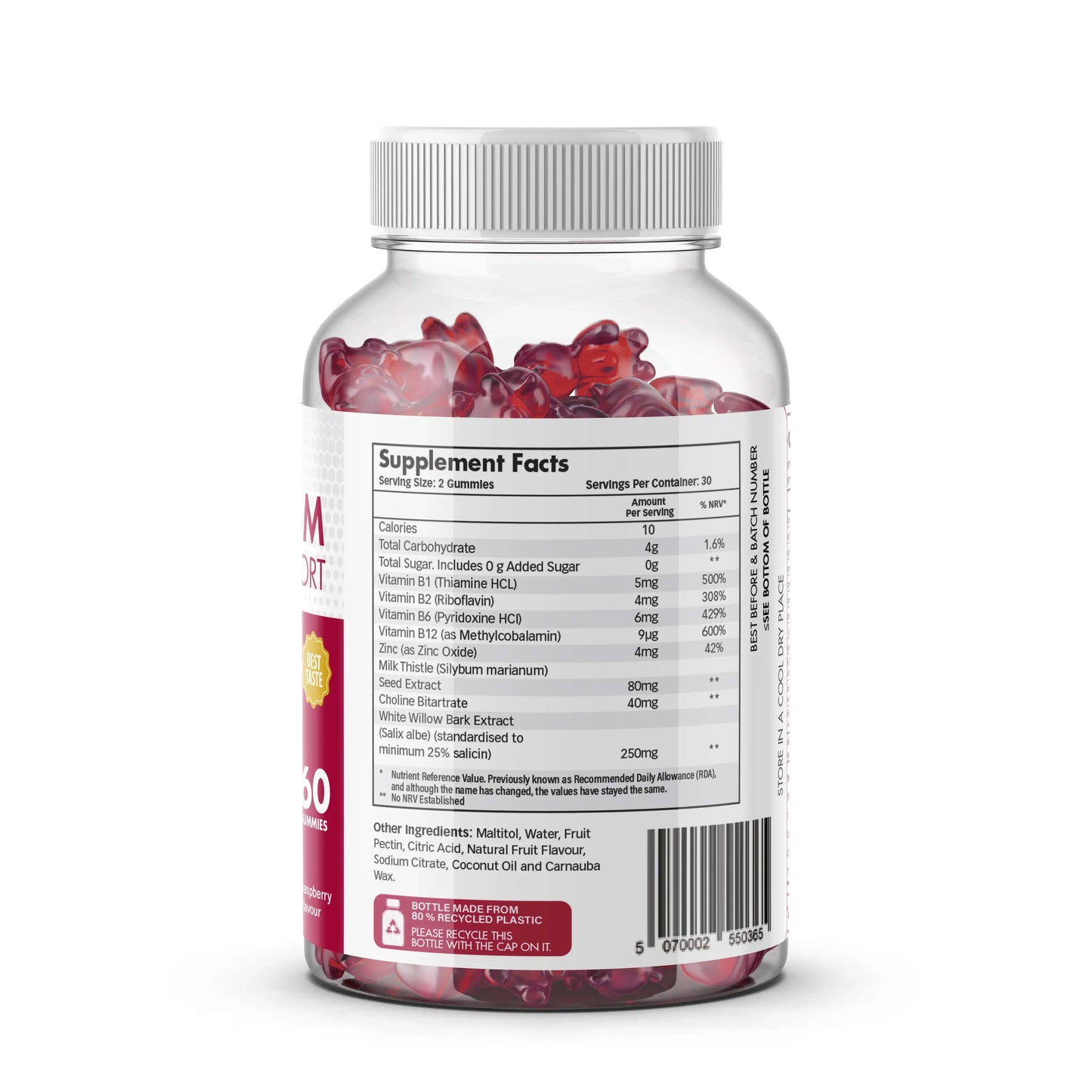 Metabolism Support Gummies with Strong B-Vitamins - Sugar-Free Energy UK-2