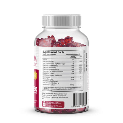 Metabolism Support Gummies with Strong B-Vitamins - Sugar-Free Energy UK-2