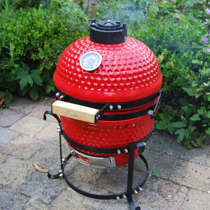 Artemano Mini Green Kamado Grill, 13 inches