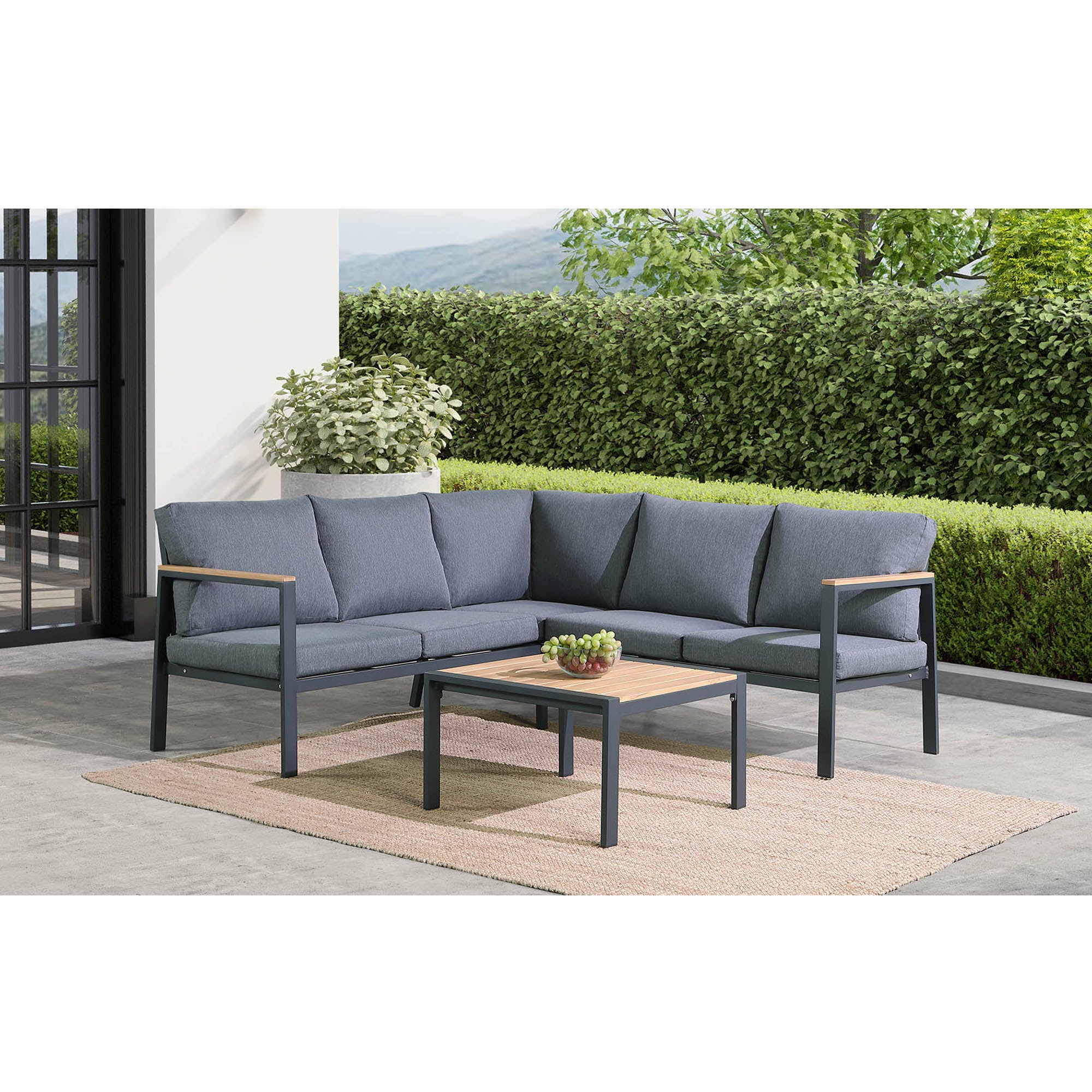 HIGOLD Rossio Outdoor 4 Piece Sectional