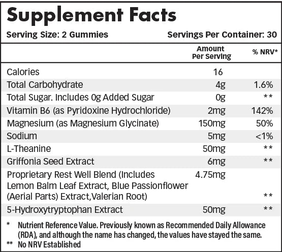 Complete Sleep Gummies with Magnesium & Valerian Root - Sugar-Free UK