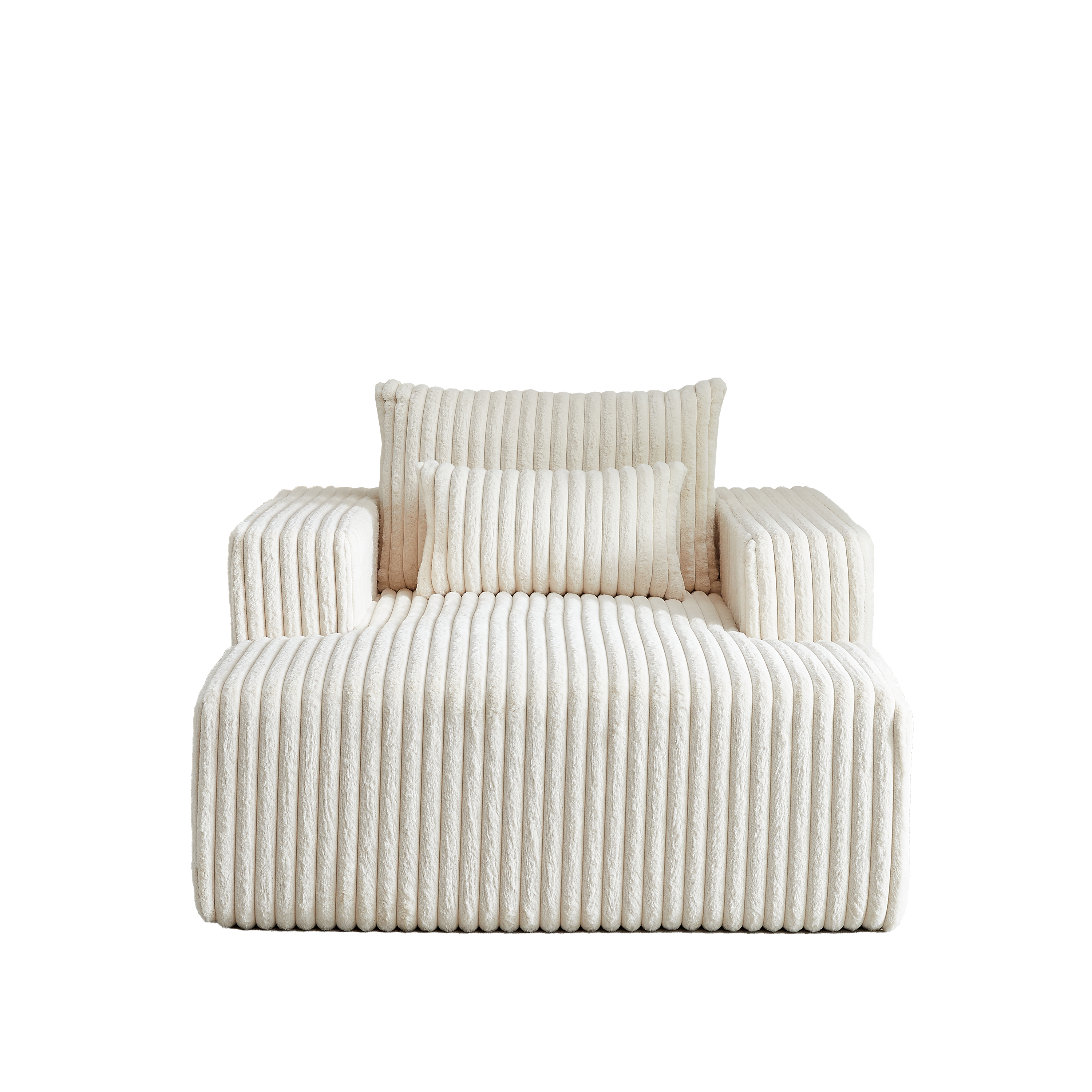 Inch Corduroy Sponge Sofa Lounge Chair